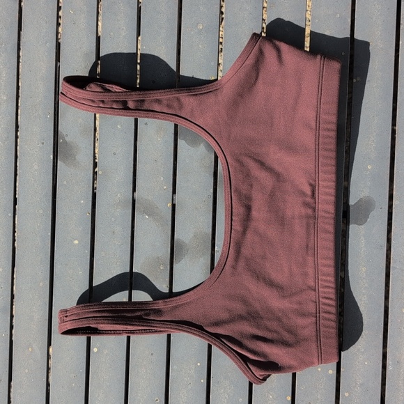 CRZ YOGA BUTTERLUXE SCOOP NECK MINI BRA - Picture 3 of 5